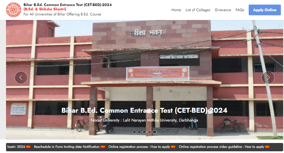 Bihar B.Ed. Result (CET-BED)-2024:बिहार b.ed सीईटी 2024 रिजल्ट जारी:-