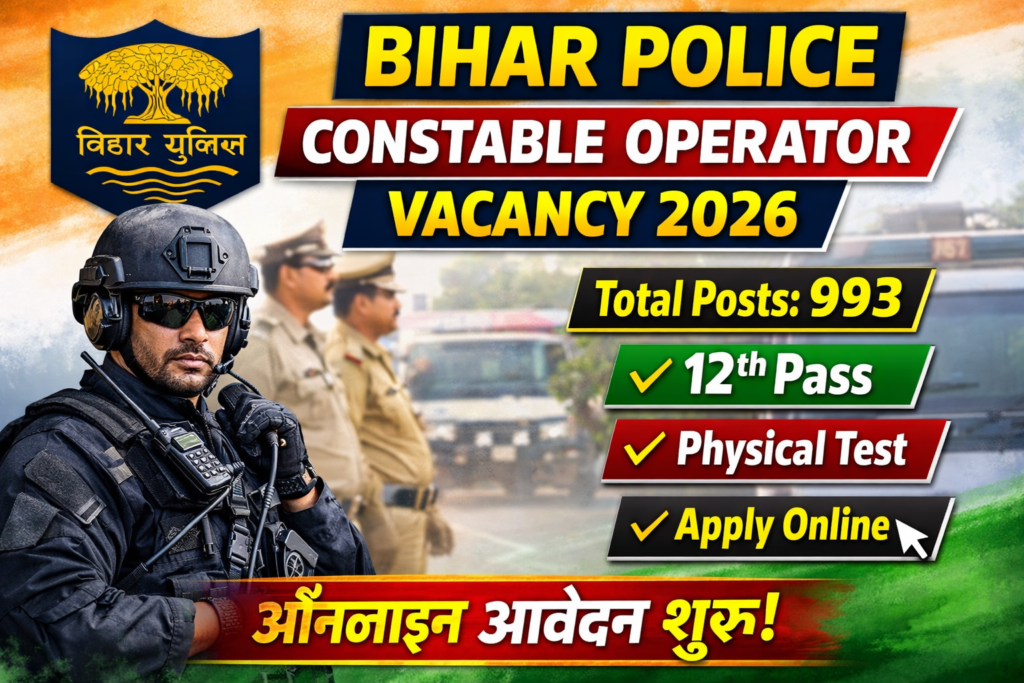 Bihar Police Constable Vacancy 2026